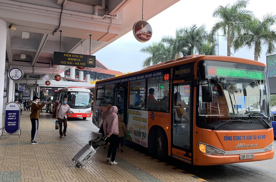 Hà Nội: Đề Nghị Mở Thêm 4 Tuyến Buýt Kết Nối Sân Bay Nội Bài - Khu đô thị thanh hà
