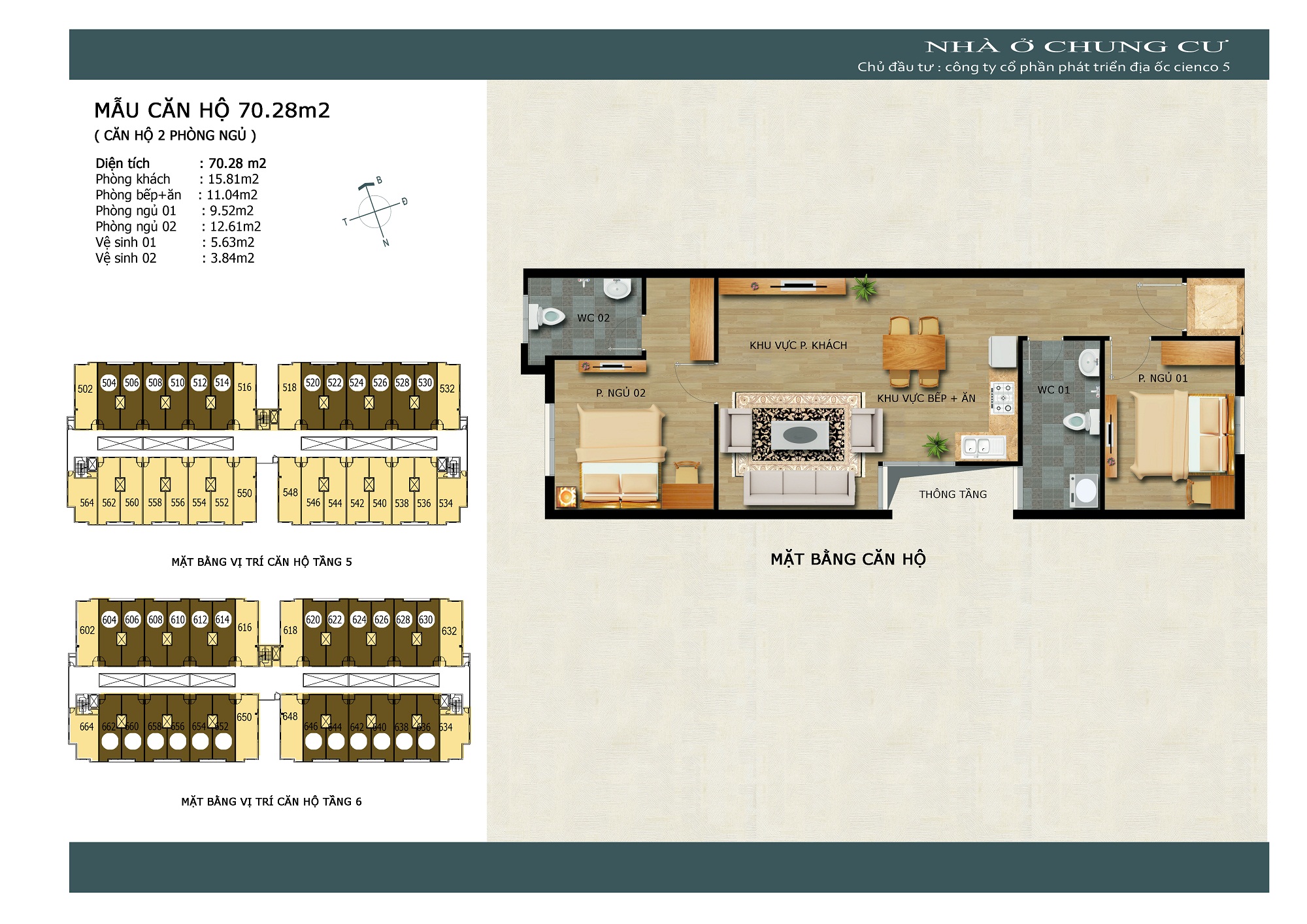 chung cư Thanh Hà cienco5 70m2 3 phòng ngủ