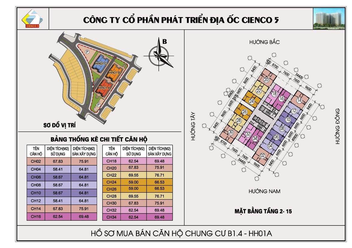 ban chung cu thanh ha b1.4 hh01