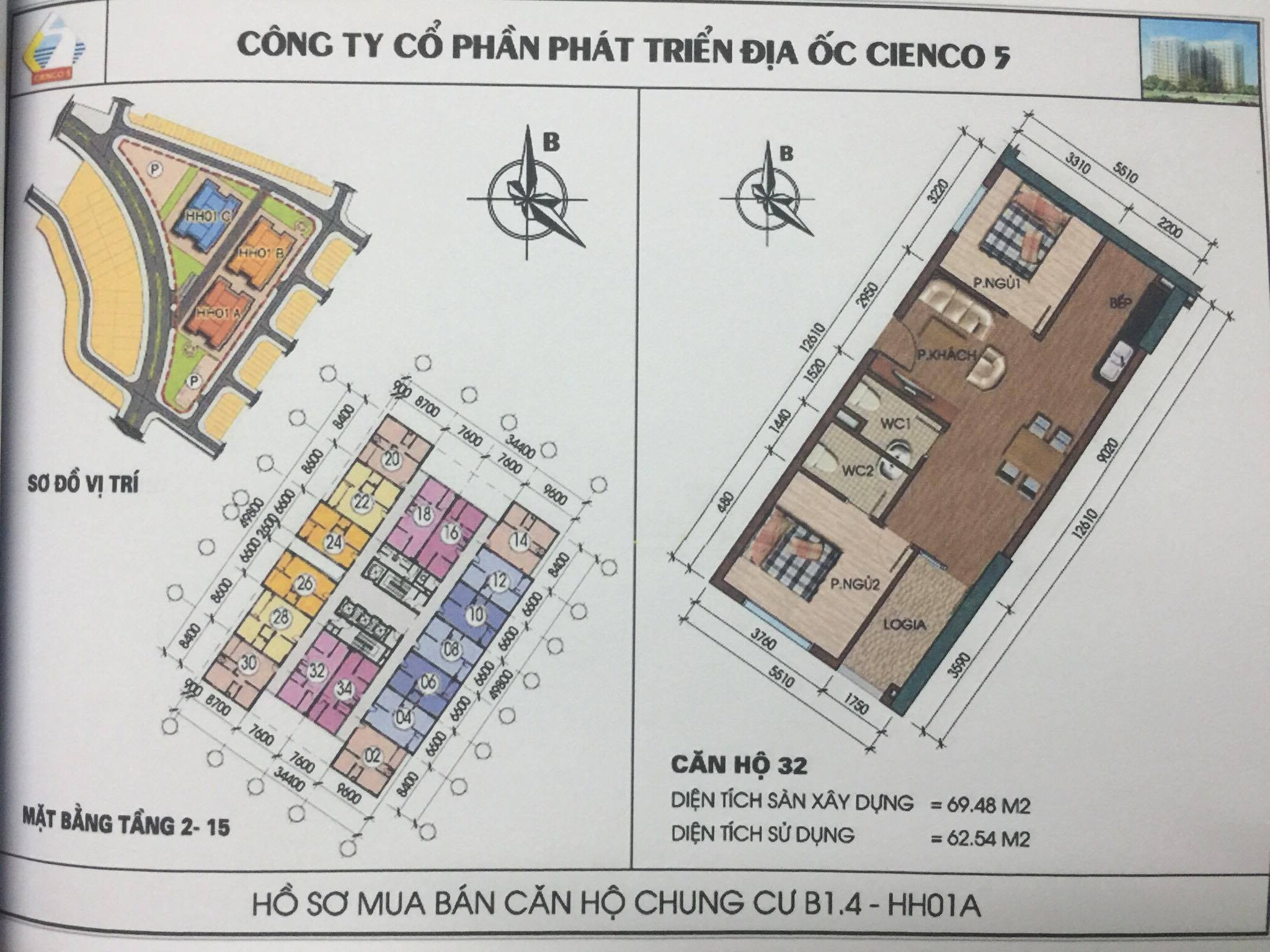 ban chung cu b1.4 hh01a thanh ha