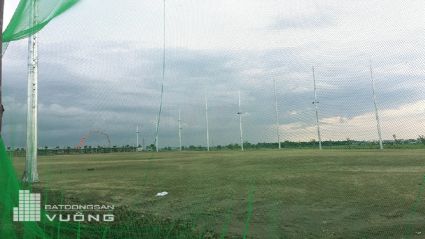Sân tập Golf Thanh Hà - công trình sắp hoàn thành trong đô thị Thanh Hà