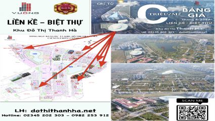 Bán đất nền dự án tại Khu đô thị Thanh Hà, Mường Thanh 