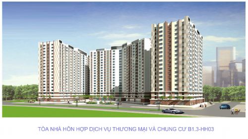 Tiện ích chung cư B1.3 HH03 khu đô thị Thanh Hà