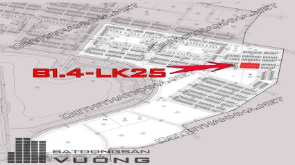 Bán Liền kề phân khu B1.4 lô LK25, mặt đường 14m, hướng nhà Tây - Nam, Khu Đô Thị Thanh Hà Cienco 5 - Mường Thanh [#H1399.1201]