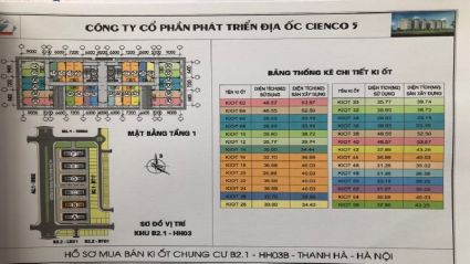 SƠ ĐỒ THIẾT KẾ KIOT B2.1 HH03C KHU ĐÔ THỊ THANH HÀ