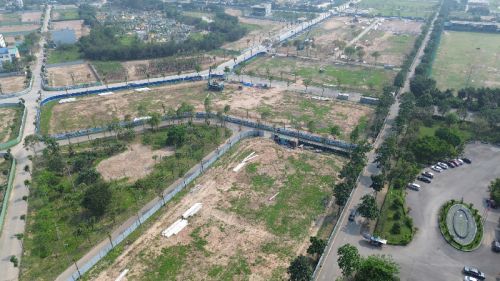 Bán Biệt Thự Thanh Hà A2.2 BT03 Diện Tích 372,93m², Mặt Tiền 12m, Hướng Đông, Đường 25m, View Kênh