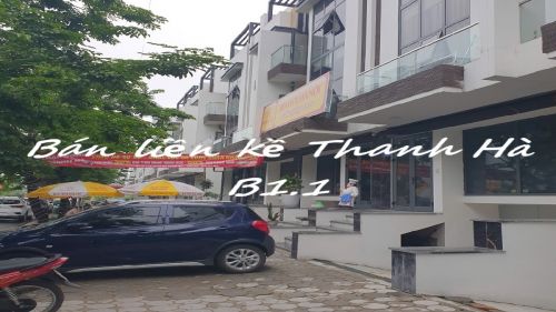 Bán liền kề Thanh Hà B1.1 LK13 diện tích 90 m², mặt tiền 5m, hướng Tây Bắc, đường 17m Gần chung cư, trường học, hồ điều hòa #H5435.37