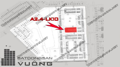 Bán Liền kề Thanh Hà A2.4 LK10 diện tích 100m2 mặt tiền 5m hướng chính Bắc đường 14m đối diện trường Victoria Thăng Long #H5534.569