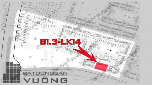 Bán Liền kề Thanh Hà B1.3 LK14 diện tích 120,02m2 mặt tiền 5m hướng Tây Nam đường 30m ngay hồ thanh hà #H5537.572